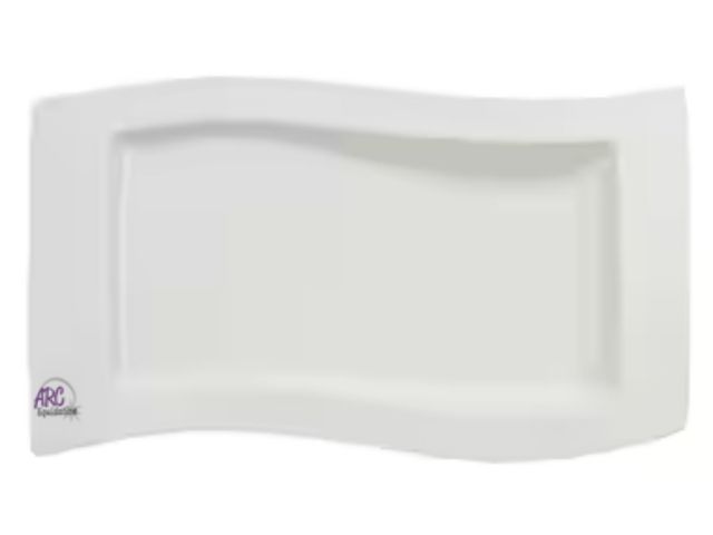 Lot 56-550218 - NEW-Villeroy &amp; Boch 19"x11" vavy serving tray- porcelain