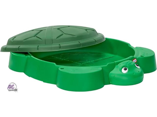 Lot 56-534817 - NEW-MISSING BOX-Little Tikes Turtle Sandbox, for Boys and Girls Ages 1-6 Years