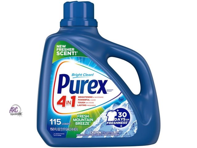 Lot 56-488613 - NEW-PUREX-laundry detergent-115 loads-mountain breeze