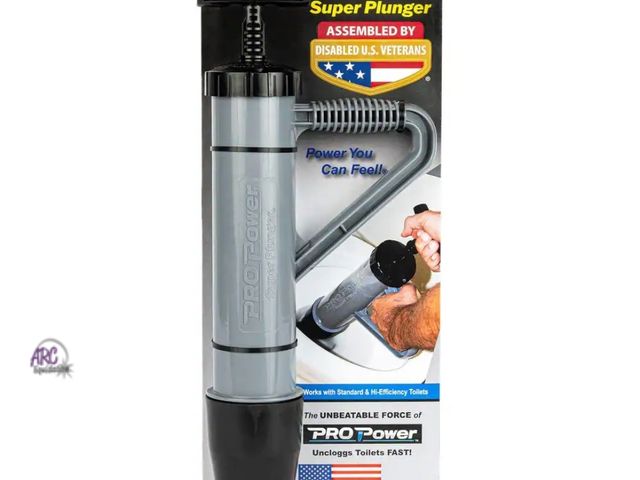 Lot 56-802123 - New out of Package - PRO Power PRO Power Toilet Plunger