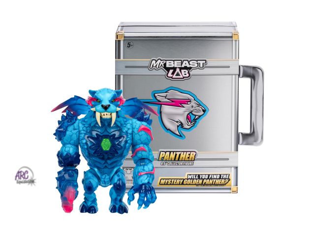 Lot 56-616730 - New - MrBeast Lab Apex Beast Panther Collector Figure