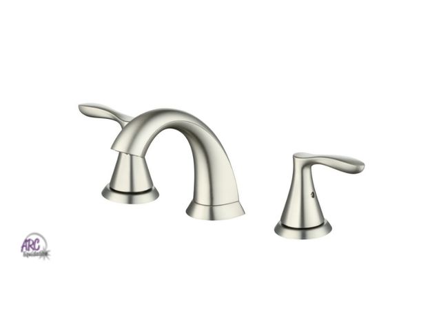 Lot 56-392113 - Possibly Used,Better Homes &amp; Gardens Simple Flair 8" Widespread Bathroom Faucet in Satin Nickel