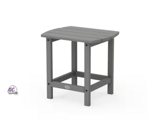 Lot 56-337161 - New open box Seabrook 18 in. Side Table in Slate Grey