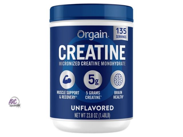 Lot 56-517565 - NEW-SEALED-Orgain, Micronized Creatine Monohydrate, Unflavored, 1.48lbs