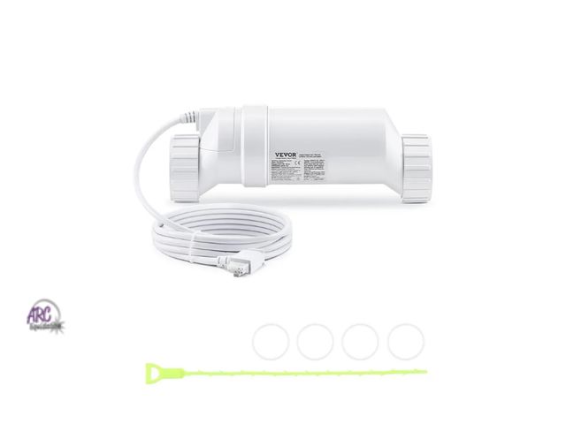 Lot 56-597323 - NEW-VEVOR Salt Water Chlorinator System, Pool Chlorination Cell Fits for Hayward W3T-Cell-15 (T15), ...