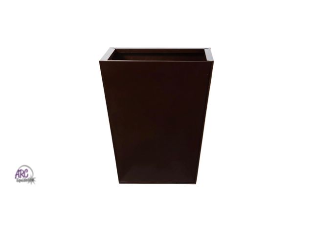 Lot 56-188818 - New Nearly Natural 15in. Classic Square Metal Planter (Brown)