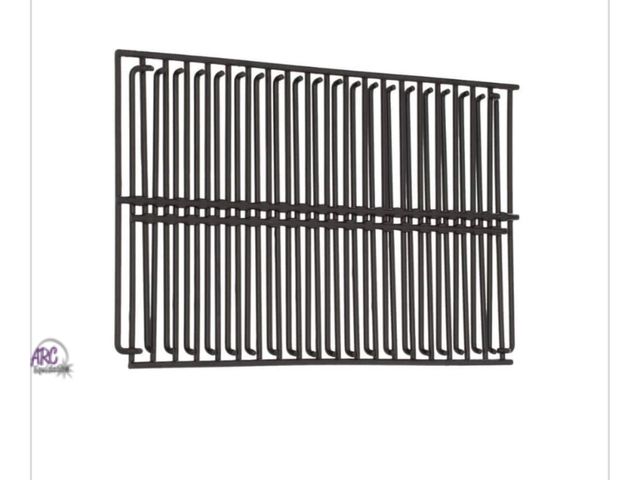 Lot 56-136262 - New Universal 19 in. Adjustable Porcelain Cooking Grate - Black