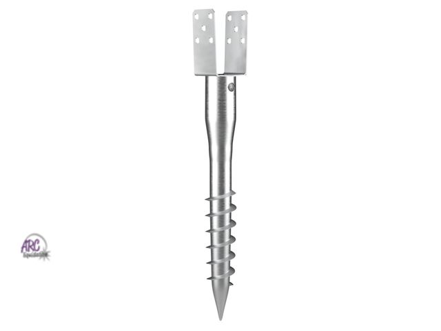 Lot 56-263150 - Vevor fence post anchors 4 pack