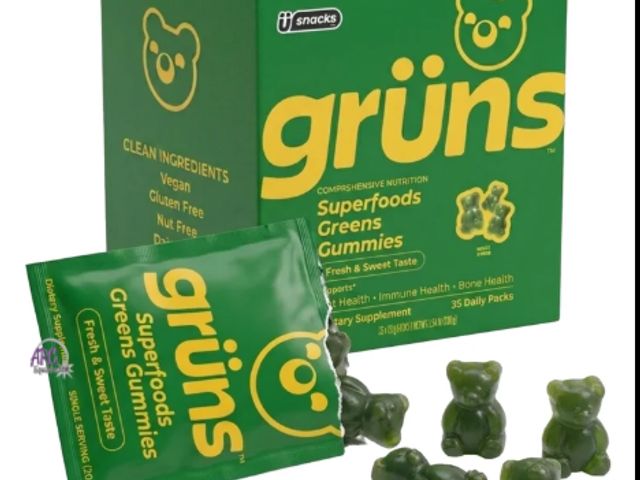 Lot 56-220160 - New - 35 Count Box Of Grüns Superfood Greens Gummies