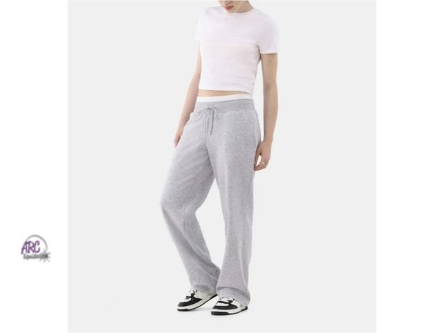 Lot 56-504924 - NEW-No boundaries XXS sweatpants with drawstring-grey