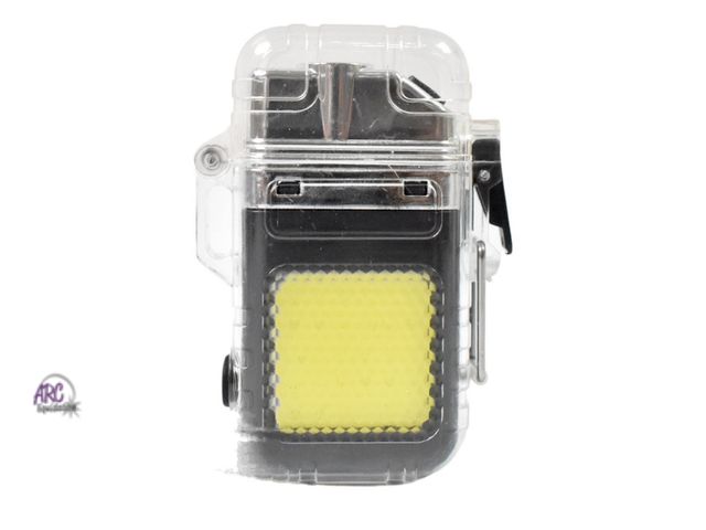 Lot 56-469412 - NEW-TESTED-LOT OF 2-MULTIPURPOSE LIGHTER-Wind proof, water proof, coil lighter, 3 function flashligh...