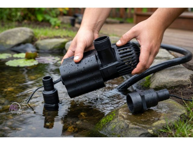 Lot 56-404665 - Open Package - Powers On - TOTALPOND - 2,000 GPH Waterfall Pump