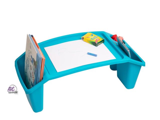 Lot 56-224818 - NEW (small crack on corner) Mind Reader Kids Lap Desk, Activity Tray, Drawing, Stackable, Portable, ...