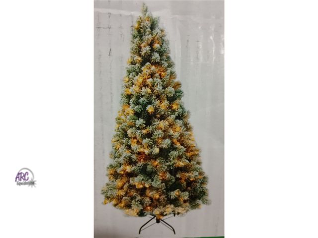 Lot 56-743230 - New LED pre-lit 6 ft Christmas tree with 250 LEDs