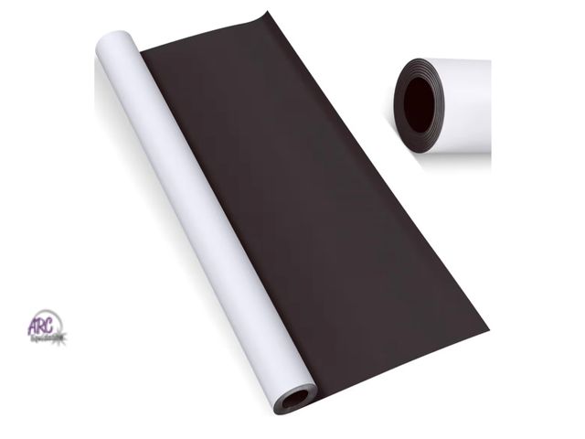 Lot 56-191940 - New Amylove Blank White Surface Magnet Sheets 24 Inch x 5 Feet, 30 Mil Magnetic Roll Printable Flexi...