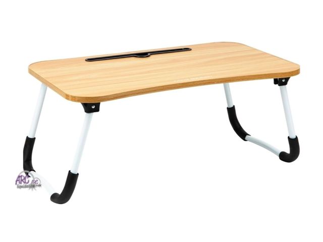 Lot 56-875518 - New - Mind Reader Lap Desk 23.25" L x 13.75" W x 10.5" H - Beige