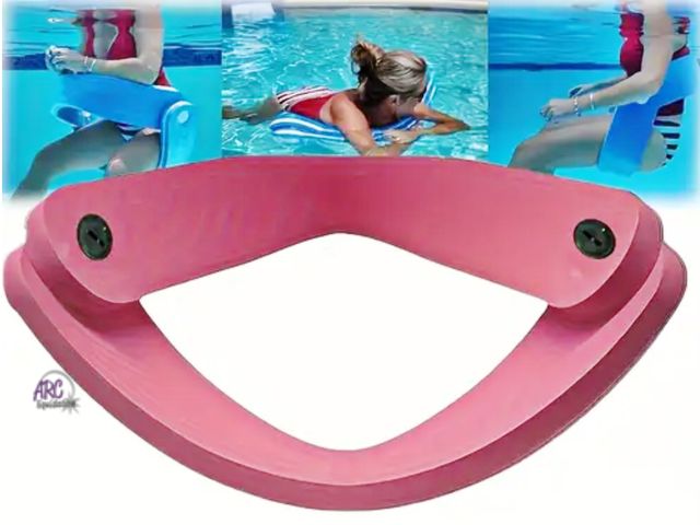 Lot 56-127924 - NEW Heavy-Duty Non-Inflatable Floating Folding Water Chair - Quick Folding, Stable Floating Base, No...