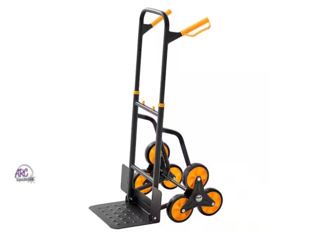 Lot 56-611961 - New Opened Box - Vevor Stair Climbing Cart, 770 lbs. Stair-Climbing Capacity, Heavy-Duty Folding Tro...
