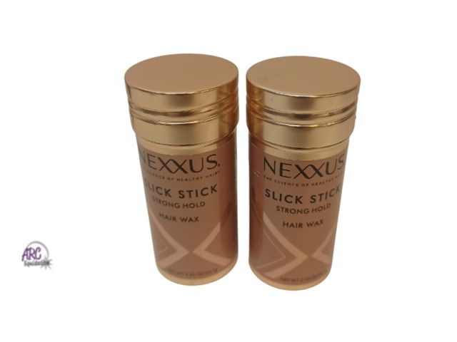 Lot 56-538317 - NEW-LOT OF 2-NEXXUS strong hold hair wax-2.33oz per bottle