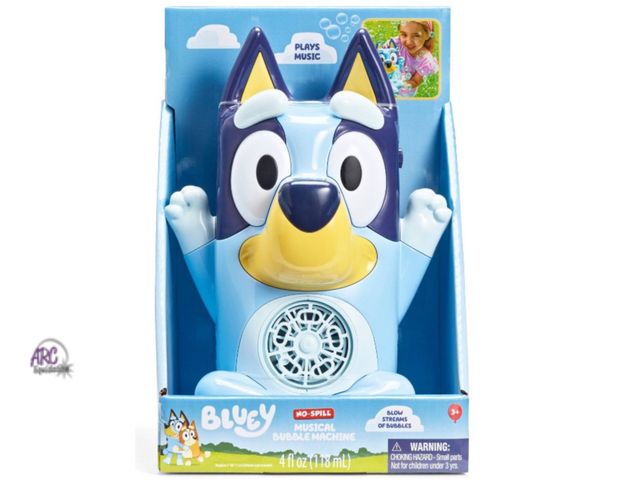 Lot 56-319160 - New in box Bluey No Spill Bubble Maker