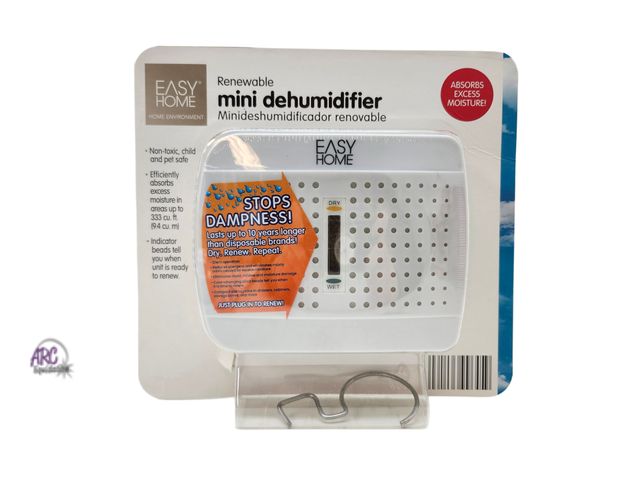 Lot 56-360134 - New - Easy Home Renewable Mini Dehumidifier - Covers Up to 333 cu. Ft area