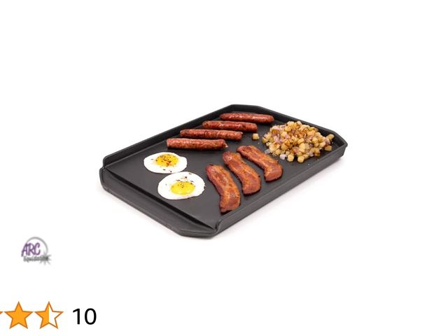 Lot 56-585998 - NEW-CHIPPED EDGE-BROIL KING CAST IRON GRIDDLE PAN
