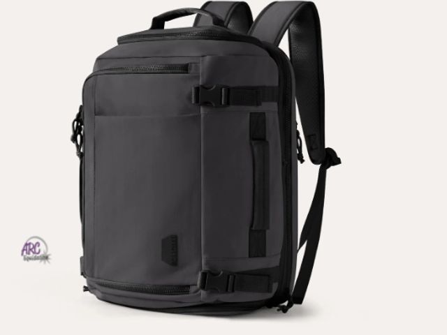 Lot 56-214460 - New - BAGSMART Blast 38L Travel Backpack 12.6" W x 3.54" D x 17.32" H Black