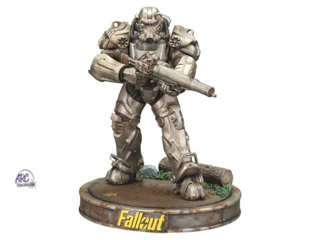 Lot 56-511534 - NEW-Fallout maximus display figurine 10" high