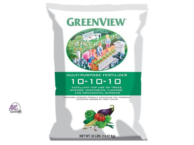 Lot 56-837610 - New - Greenview Multi-Purpose Fertilizer 10-10-10