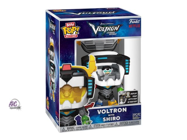 Lot 56-447760 - New - Funko Pop! Bitty Bots: Voltron - Voltron with Shiro