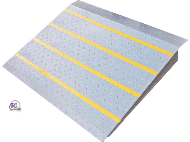 Lot 56-456540 - VNN Door Threshold Ramp, Threshold Ramps for Doorways, Ideal Entry Handicap Ramp for Elderly Wheelch...