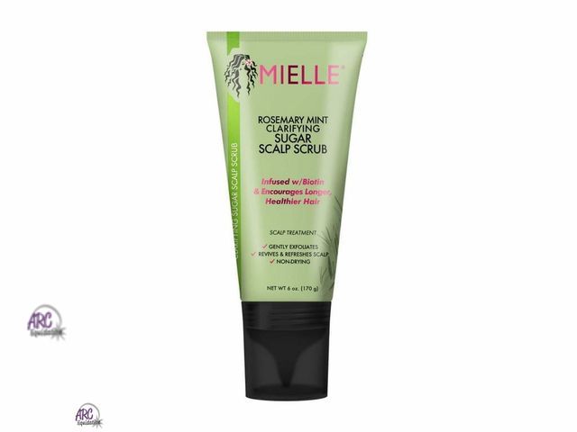 Lot 56-365598 - New,Mielle Rosemary Mint Clarifying Sugar Scalp Scrub 6 oz