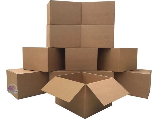 Lot 56-480112 - NEW-Large Moving Boxes 20" x 20" x 15" (Pack of 12)
