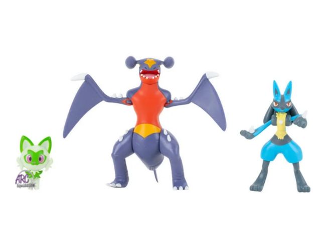 Lot 56-512034 - NEW-Pokemon battle ready battle figure multi pack 3 figures
