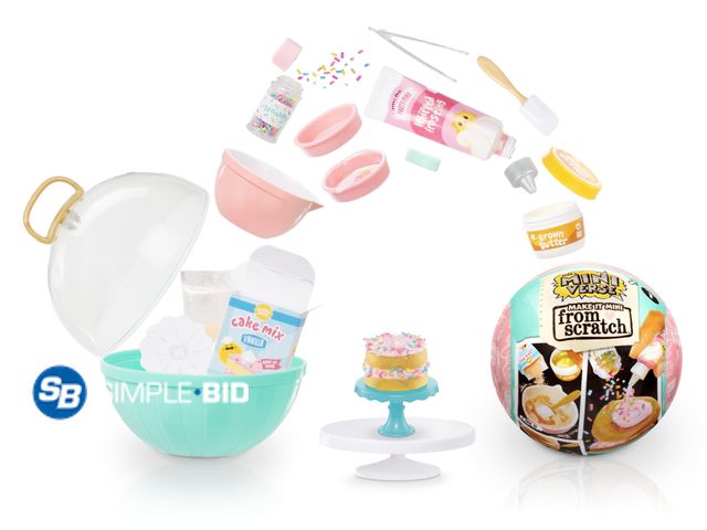 Lot 58-38181 - New MGA's Miniverse Make It Mini from Scratch Series 1, Mini Collectibles, Blind Pack, DIY, Replica ...