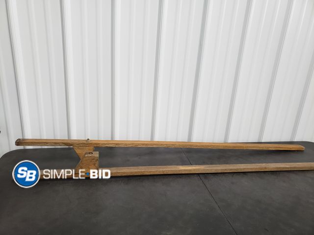 Lot 58-74193 - Wood Walking Stilts