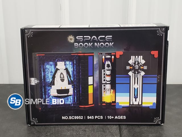 Lot 58-68386 - New 945PCS Magic Space Book Nook Building Set, Building Brick Set