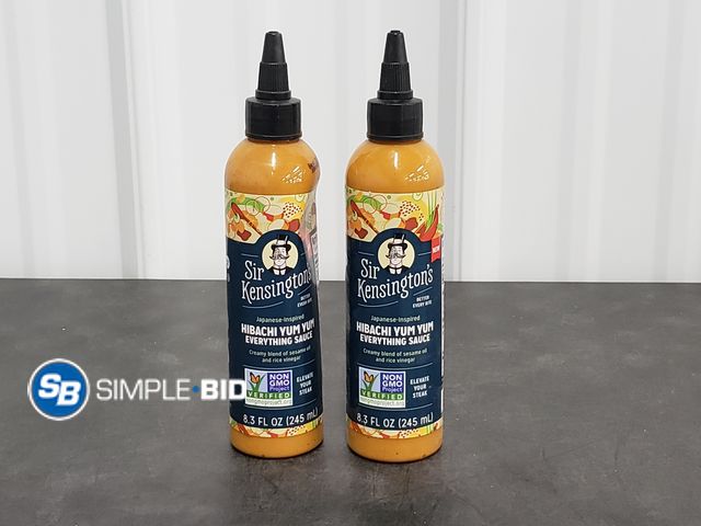 Lot 58-66208 - Lot of (2) Sir Kensington's Hibachi Yum Yum Everything Sweet and Sour Dipping Sauce, 8.3 fl oz Bottl...