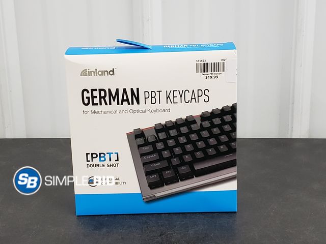 Lot 58-53776 - New Inland germna pbt keycaps for mechanical and optical keyboard