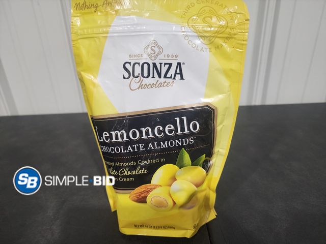 Lot 58-26199 - Sconza Chocolates Lemoncello white chocolate lemon cream 24 oz - unopened