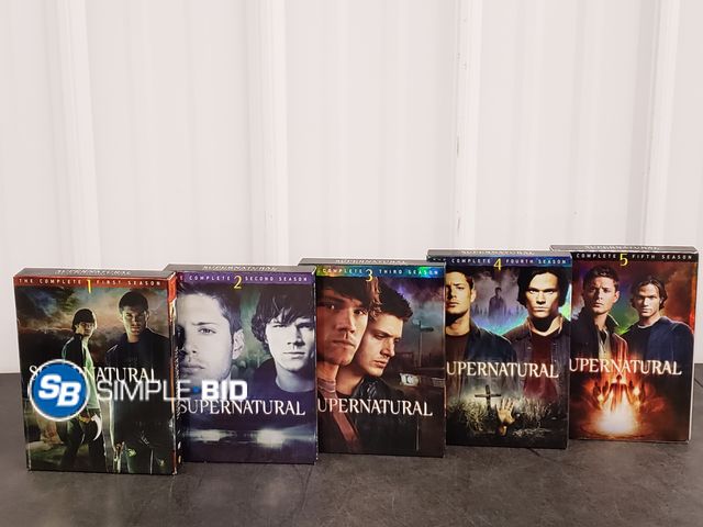 Lot 58-58793 - SuperNatural Seasons 1-5 DVD Set