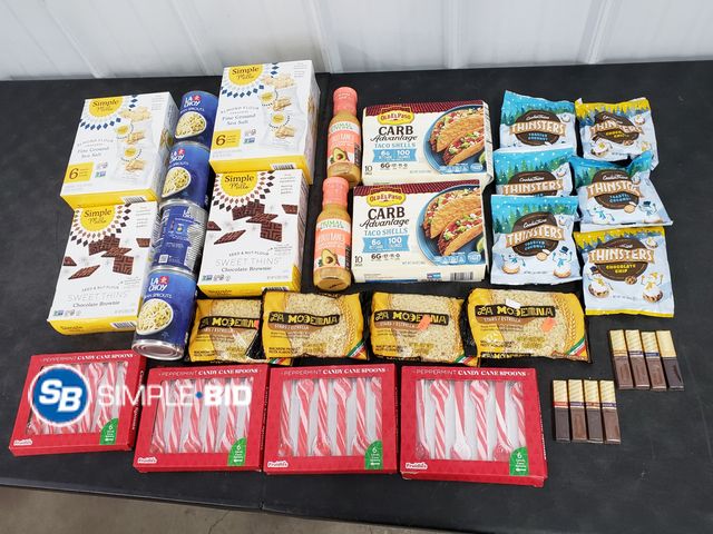 Lot 58-83858 - FOOD LOT! Lot of Various food - unopened - expired