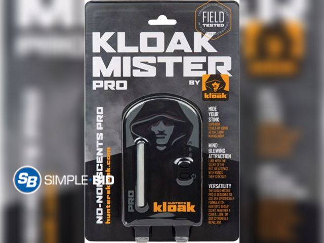 Lot 58-74362 - New Hunter's Kloak Mister Pro Gen3 - W- Charging Cable  Lanyard