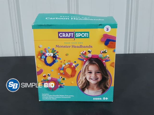 Lot 58-21804 - Craft Spot! Make your Own Monster Headbands