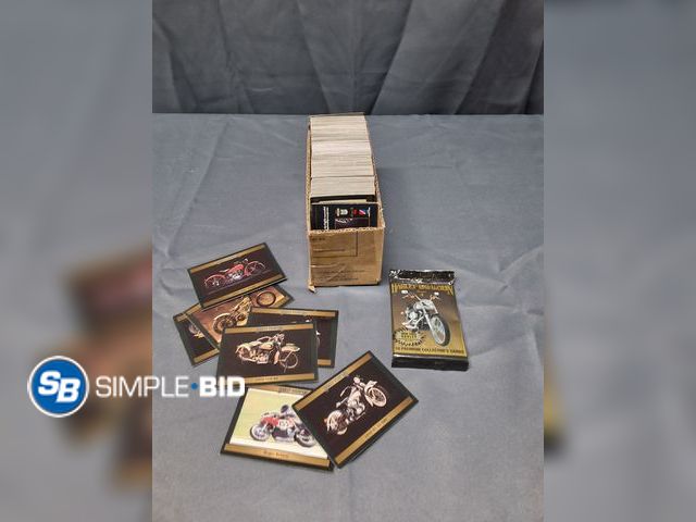 Lot 58-55729 - Harley Davidson Collectible Cards