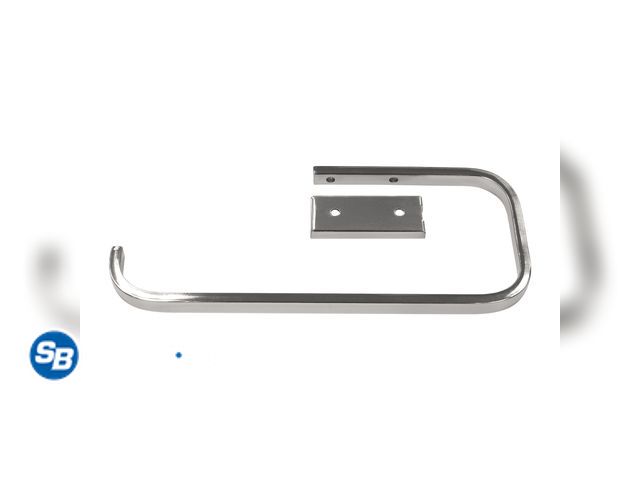Lot 58-26959 - New Better Homes &amp; Gardens Brushed Nickel Curtain Holdbacks, Set of Two