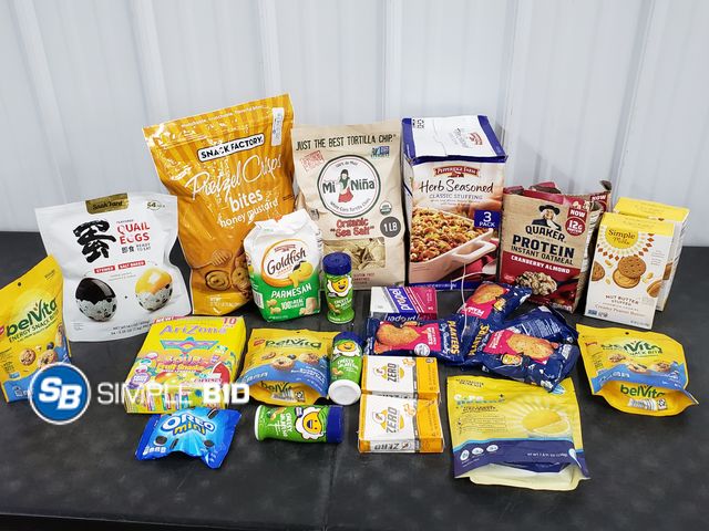Lot 58-75781 - FOOD LOT! Lot of Various food unopened - expired