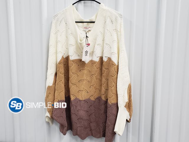 Lot 58-77831 - New Women's Andree Sweater - SIZE 2XL