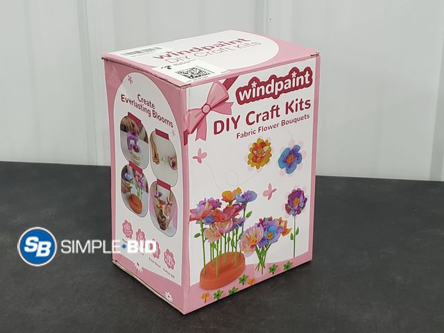 Lot 58-53944 - New DIY windpaint Fabric Flower Bouquet