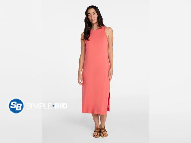 Lot 58-71187 - New Time and Tru Women's Sleeveless Midi Column Dress, Size S